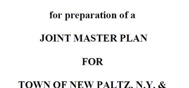 Request For Proposals for Preparation of a Joint Master Plan Request For Proposals for Preparation of a Joint Master Plan